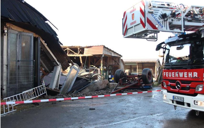 Mehr über den Artikel erfahren Explosion in Güllegrube, Oberschönbronn