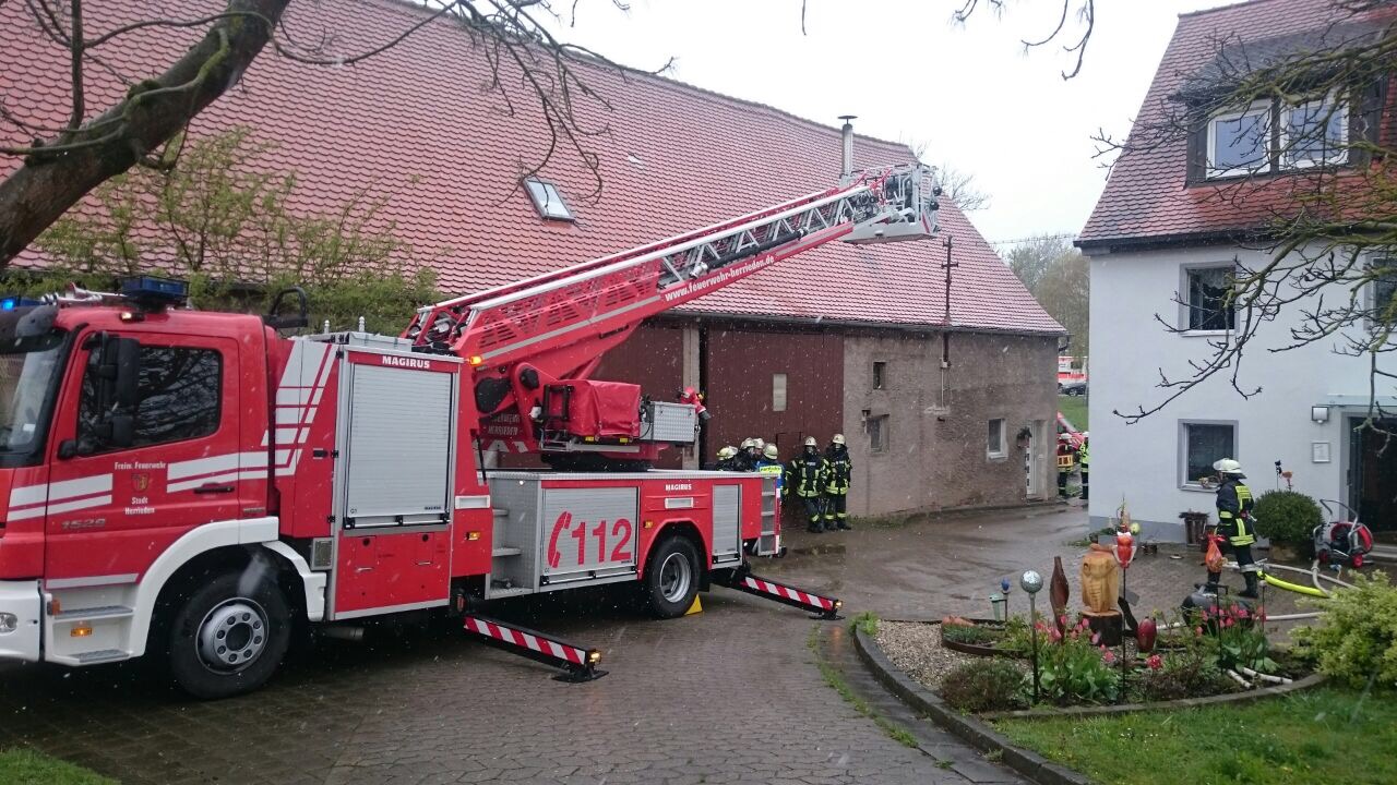Mehr über den Artikel erfahren Küchenbrand Burgoberbach