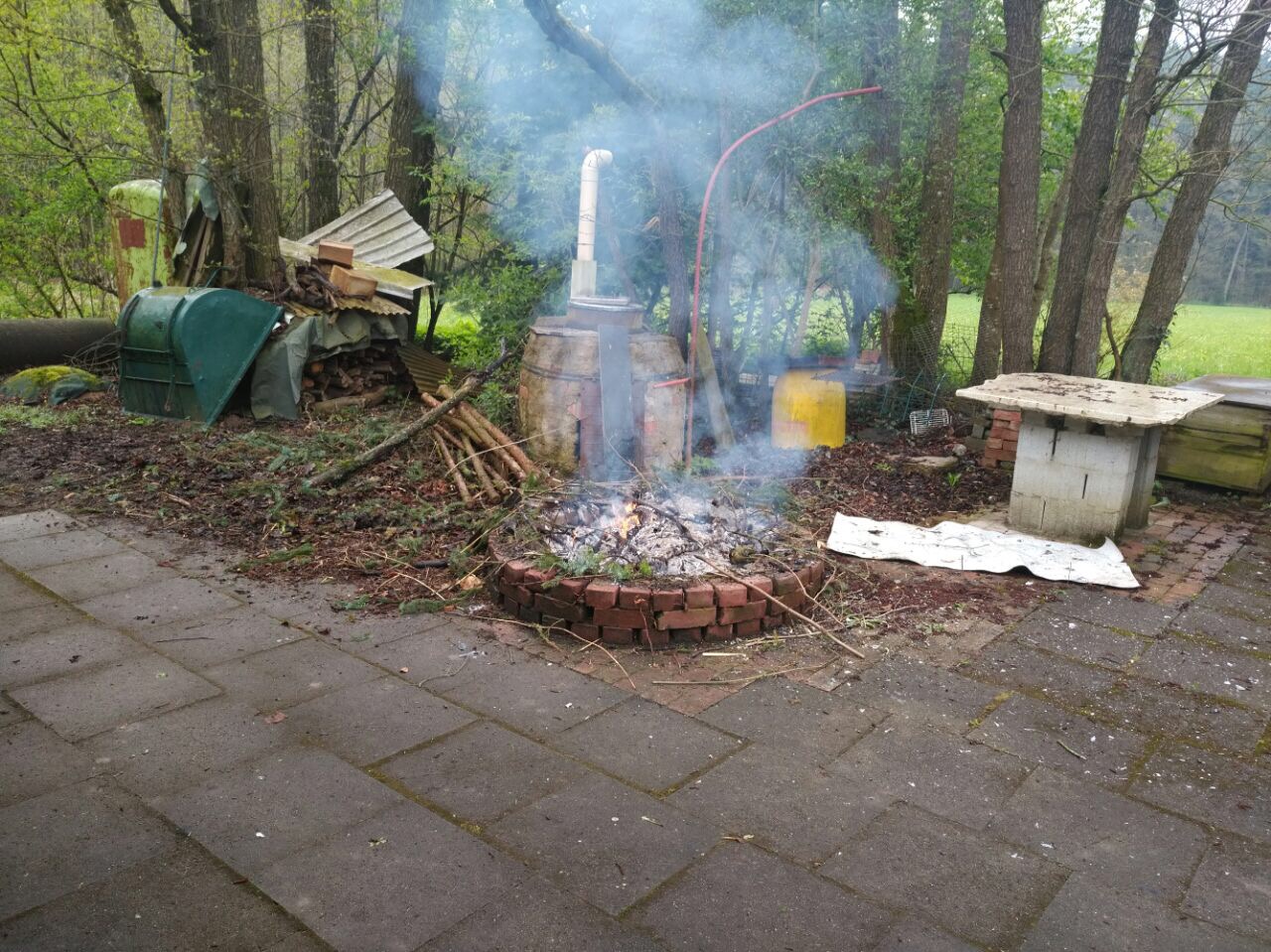 Mehr über den Artikel erfahren Rauchentwicklung im Freien