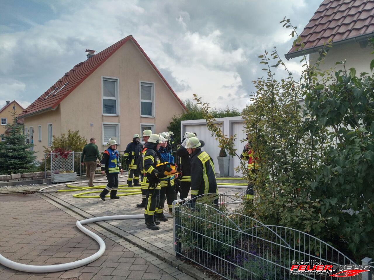 Mehr über den Artikel erfahren Zimmerbrand Burgoberbach