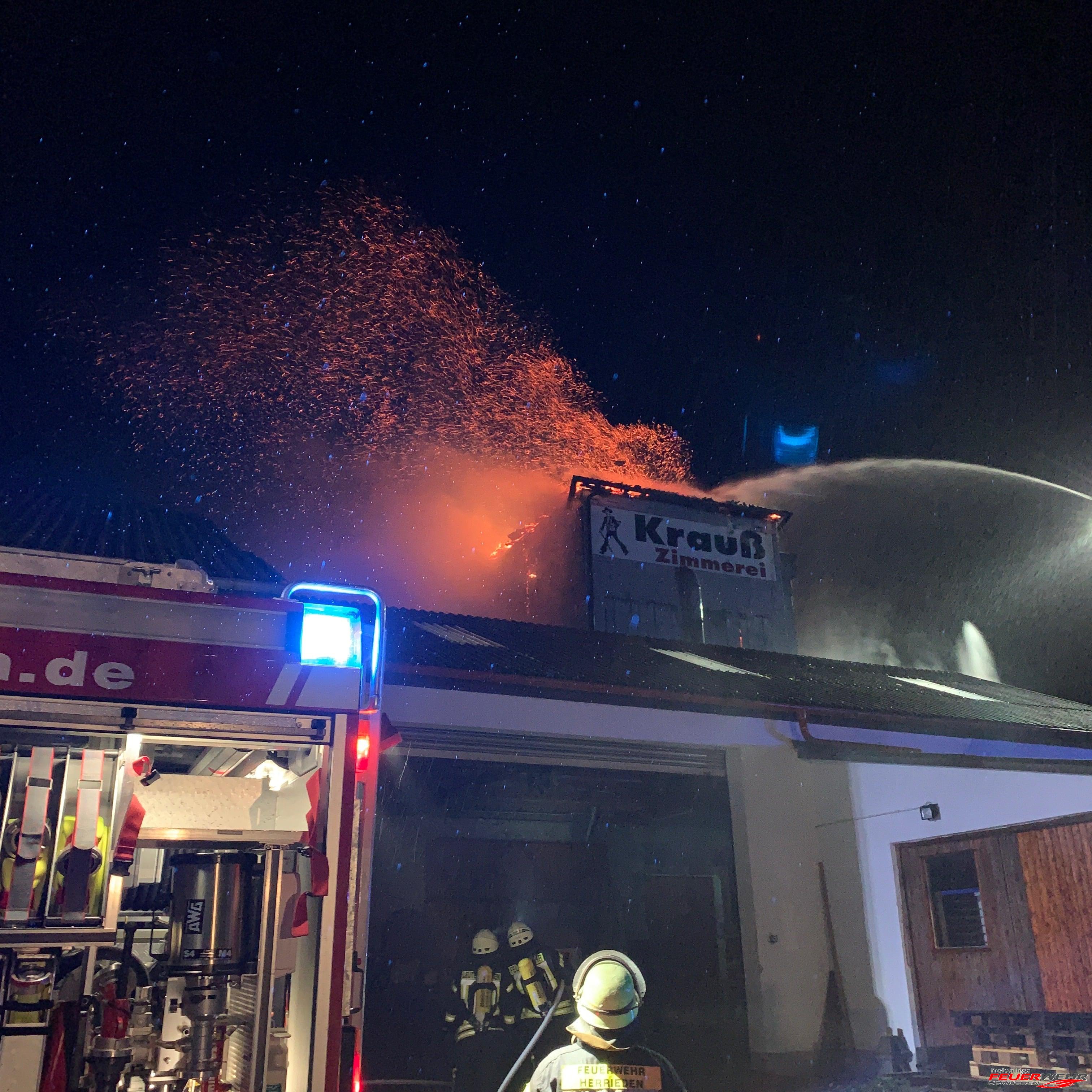 Mehr über den Artikel erfahren Brand Spänebunker Frommetsfelden