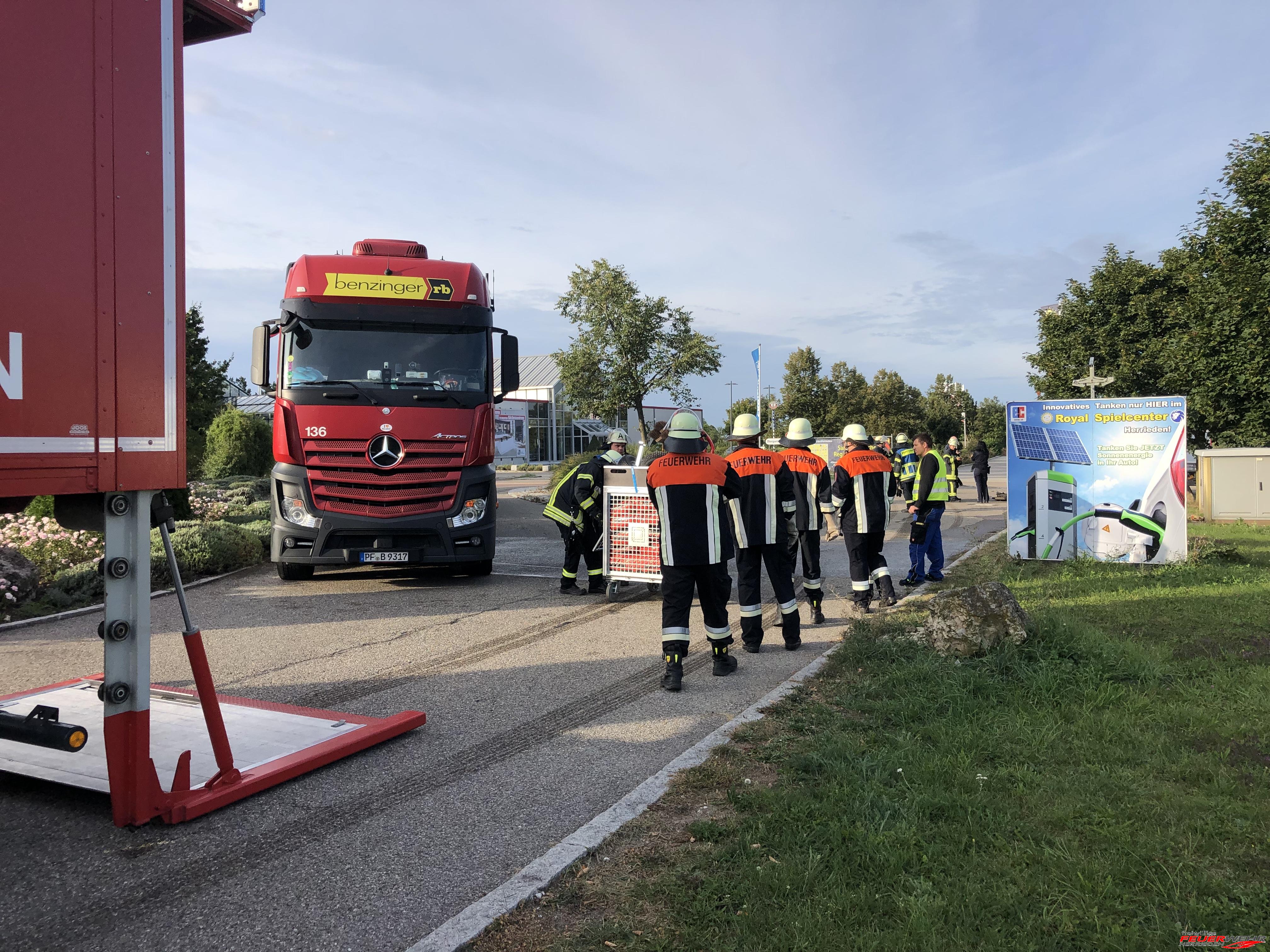 Mehr über den Artikel erfahren #78 Auslaufender Krafstoff aus LKW