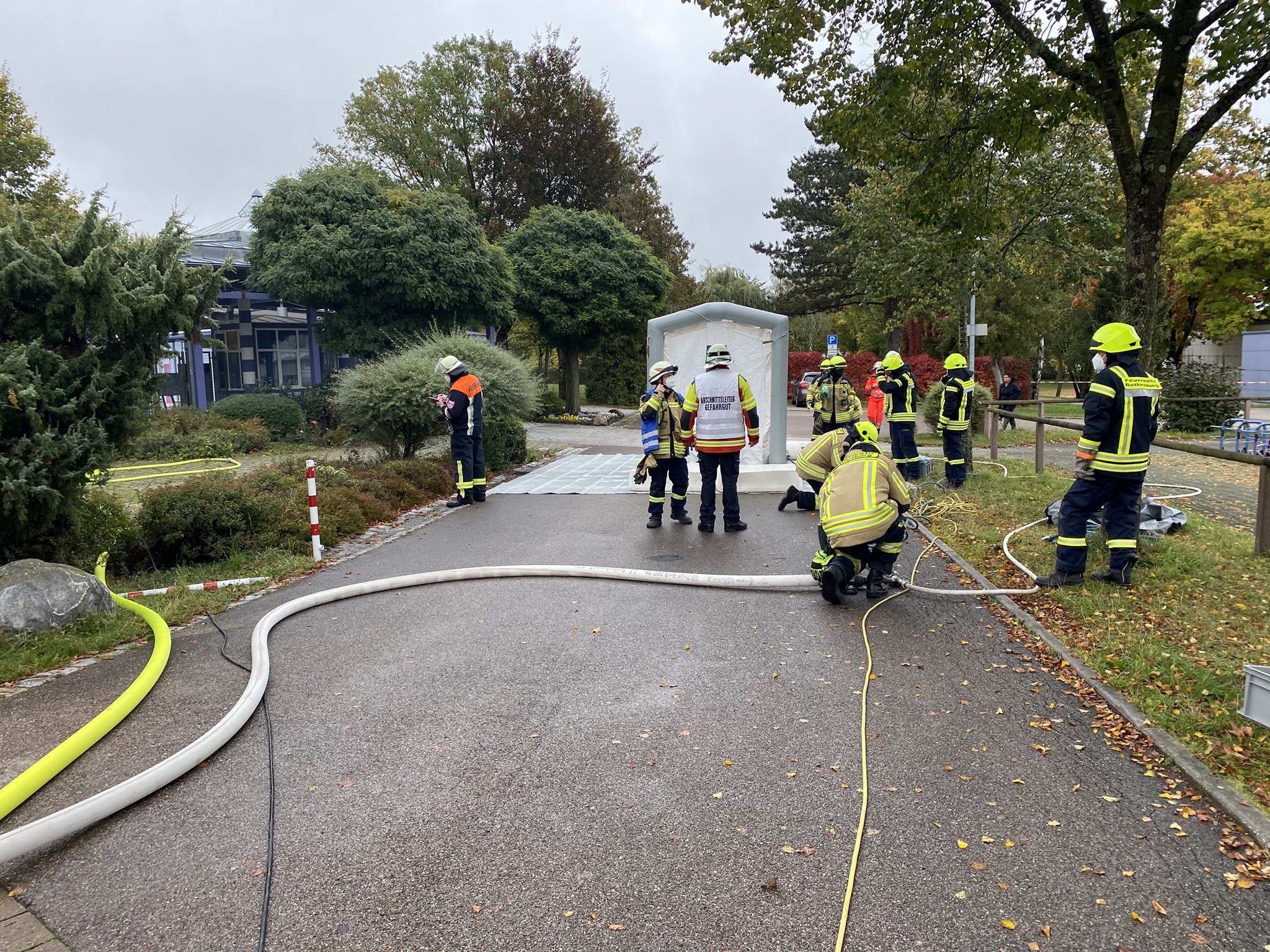 Mehr über den Artikel erfahren Chlorgas Alarm Freibad Herrieden