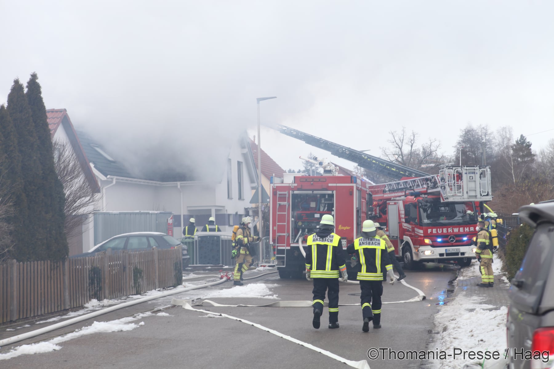 Mehr über den Artikel erfahren Brand Dachstuhl – Brodswinden