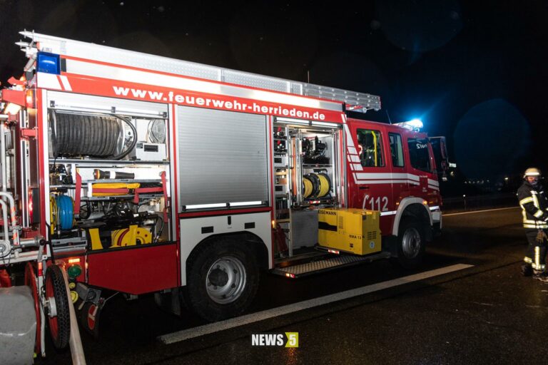 Mehr über den Artikel erfahren Brand LKW – BAB 6