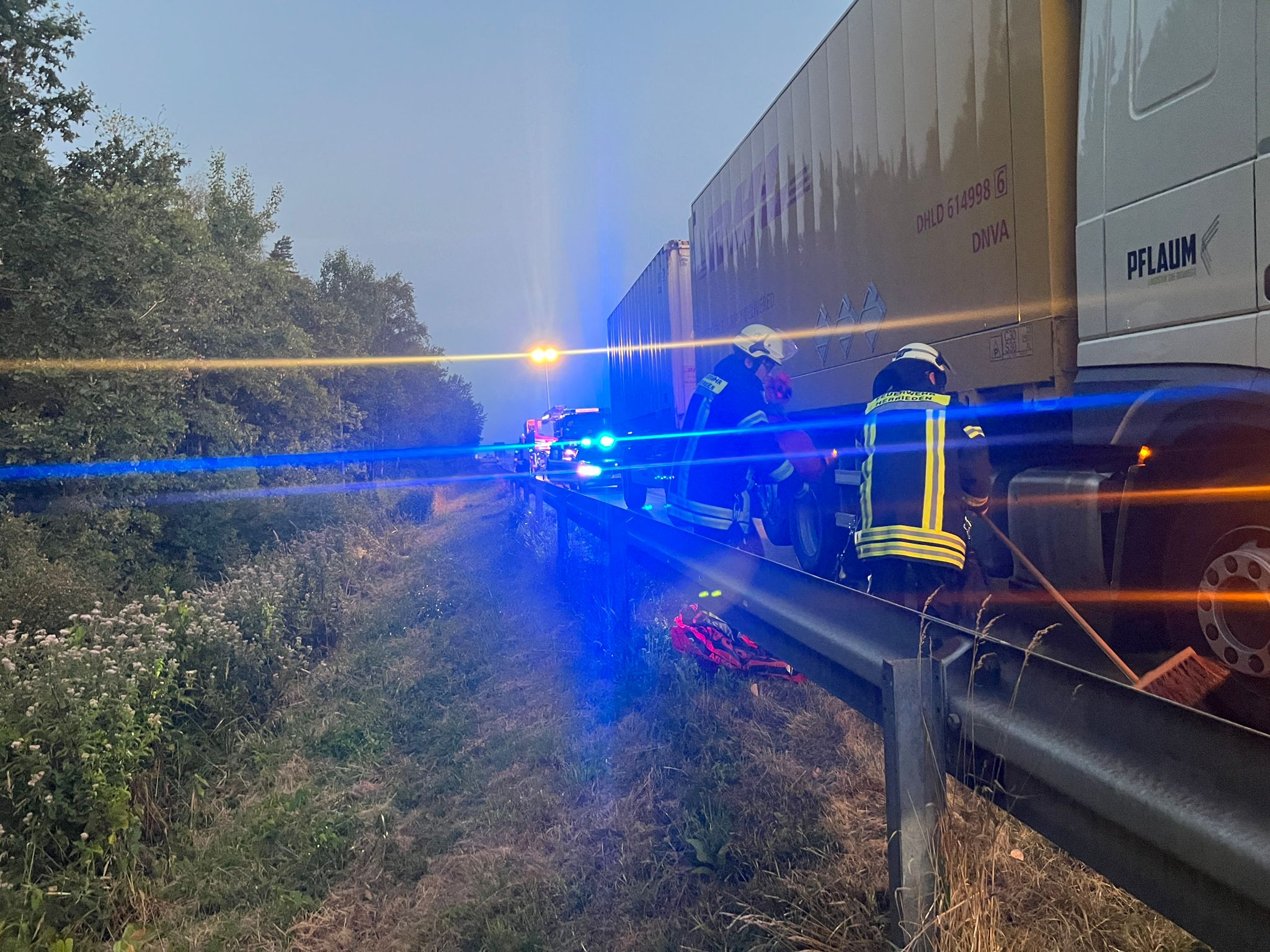 Mehr über den Artikel erfahren VU BAB 6 mit LKW