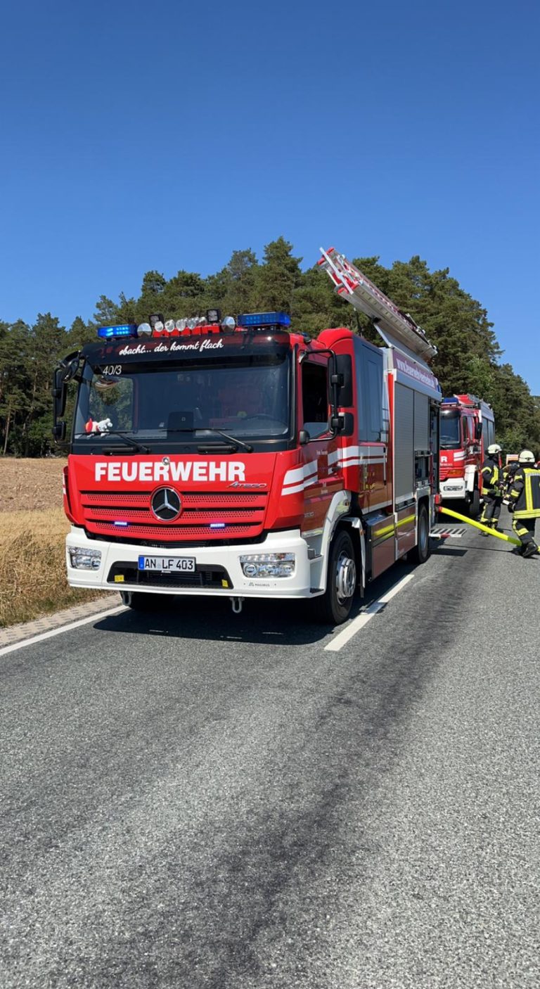 Mehr über den Artikel erfahren Brand Freifläche
