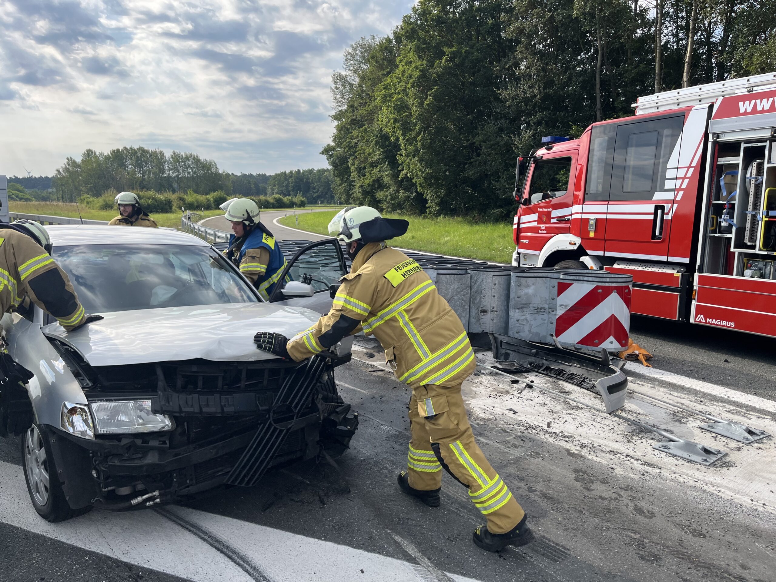 Mehr über den Artikel erfahren Verkehrsunfall A6